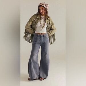 NWT We The Free Eden High Slouchy Jeans ~Diamond~